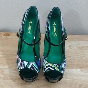 Alba High Heel Platform Shoe